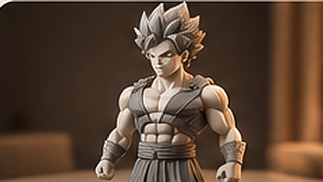 Action figure colecionável impresso em 3D